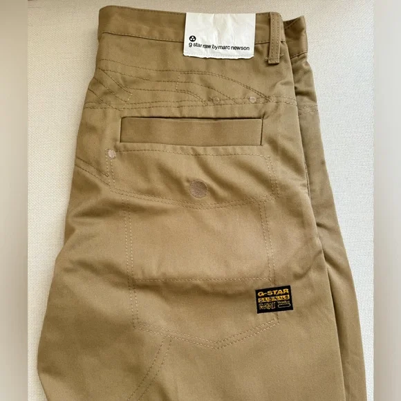NWOT G-Star Raw by Marc Newson Men’s Ghost Elwood Chino Pants - Picture 10 of 13